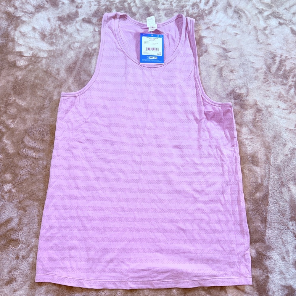 DSG Movement Seamless Mesh Tank Girls XL Aged Lavender NEW Moisture Wicking‎
